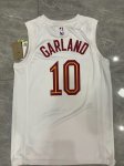 Maillot de Basket #10 Garland Cavaliers 22-23 Blanc